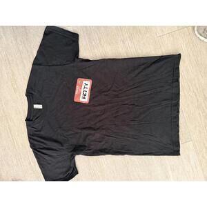 Black T-Shirt with 'Hello My Name Is Betty' Patch (Kung Pow)